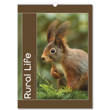 Rural Life Wall Calendar - 13 Leaf