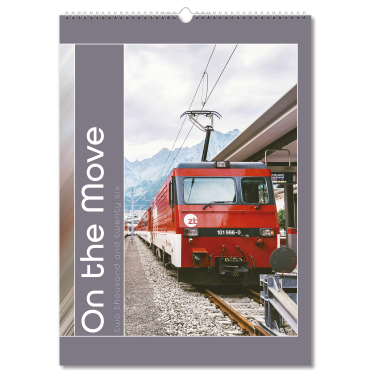 On the Move Wall Calendar - 13 Leaf