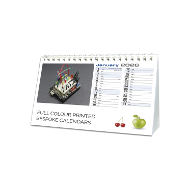 A5 Design B Templated Bespoke Calendar